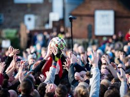 Ashbourne,derbyshire,uk,February,10th,2016.,Day,2,Of,Royal,Ashbourne,Shrovetide
